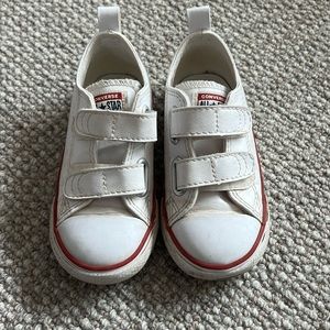 Size 8 Converse Velcro shoes